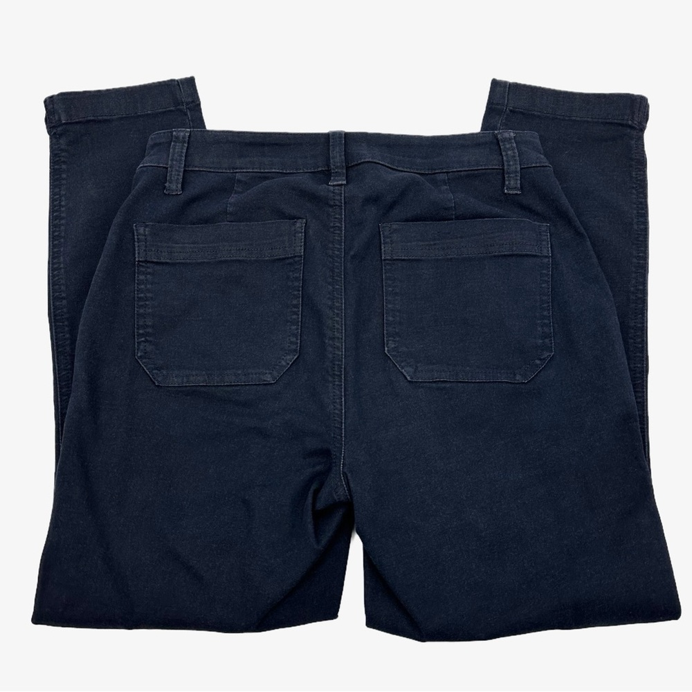 Studio Blue Sophia Utility Cropped Slim Taper Pants Navy Blue Size 26 - Picture 5 of 14